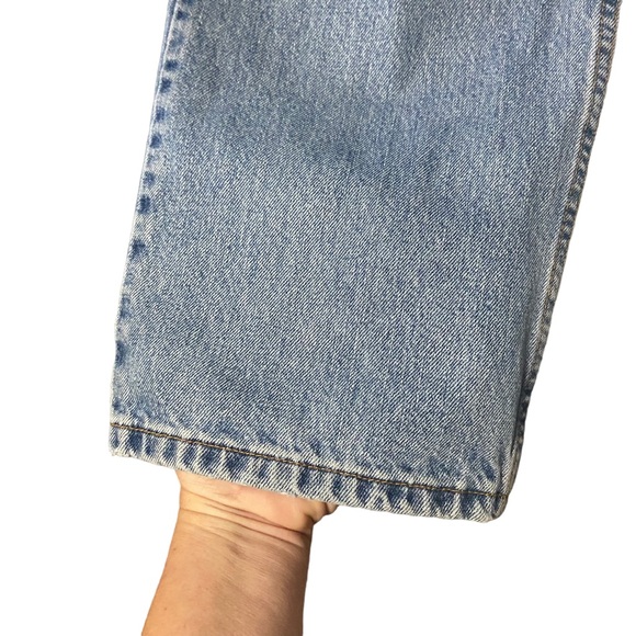 Vintage Levi’s 505 Regular Fit Distressed Denim Jeans Blue - Picture 7 of 16